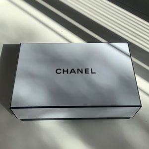 Chanel box and jewelry pouch
